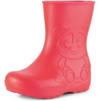 Ladeheid Gummistiefel Kinder EVA federleichte Regenschuhe für Jungen und Mädchen LA-CA-10 (Korall, 22/23 EU) von LADEHEID