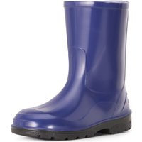 Ladeheid Gummistiefel Kinder Hohe wasserdichte Regenstiefel für Jungen und Mädchen LA-939 (Blau-2, 28 EU) von LADEHEID