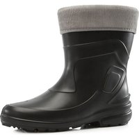 Ladeheid Thermo EVA Gummistiefel Damen gefüttert wasserdichte und federleichte Regenstiefel Damen LA-800-2017 (Schwarz/Grau, 42 EU) von LADEHEID