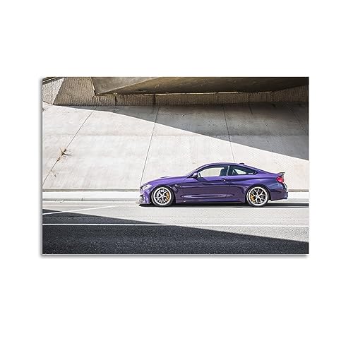 LADV Sportwagen-Poster für BMW, lila M4, Super-Rennwagen, dekoratives Gemälde, Leinwand, Wandkunstwerke, Bild, 60 x 90 cm LADV Sportwagen-Poster für BMW, lila M4, Super-Rennwagen, dekoratives Gemälde, Leinwand, Wandkunstwerke, Bild, 60 x 90 cm von LADV