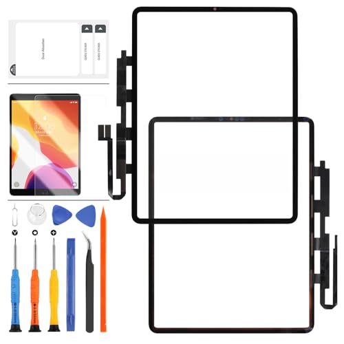 Bildschirm-Ersatz kompatibel für iPad Pro 12.9 5. Generation 2021 Touchscreen-Ersatz kompatibel kompatibel für iPad Pro 12.9 5. Generation Digitizer A2379 A2461 A2462 Sensor Glas Reparaturteil Kits von LADYSON