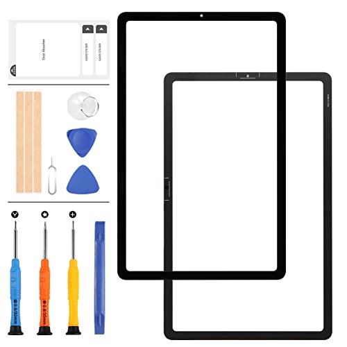 Ersatz-Display für Samsung Galaxy Tab S6 Lite P610 SM-P615 26,4 cm (10,4 Zoll) äußere Frontscheibe Glas Objektivabdeckung, mit kostenlosen Reparaturwerkzeugen (kein Touch Digitizer Glas, kein LCD) von LADYSON