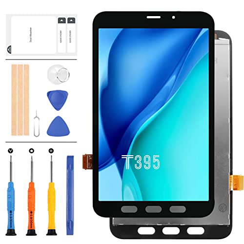 Ersatz-LCD-Bildschirm für Samsung T395, für Samsung Galaxy Tab Active2 8.0 LTE SM-T395, LCD-Display, Touch-Panel-Digitizer, komplettes Glas-Montage-Kit mit Werkzeug von LADYSON