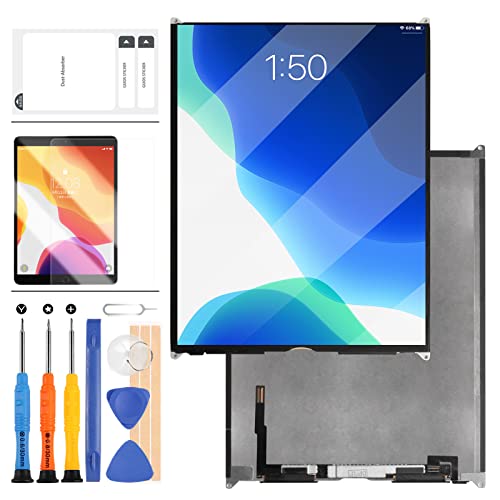 Ersatz-LCD Compatible für iPad 9 9. Generation Display Compatible für iPad 2021 10,2 Zoll Display Matrix A2602 A2603 A2604 A2605 Reparaturteile mit gehärtetem Glas Displayschutzfolie +Werkzeug von LADYSON