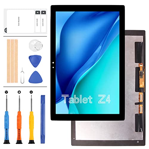 Ersatz-LCD-Display für Sony Tablet Z4 / SGP771 / SGP712, LCD-Display, Touch-Glas, Digitizer, Komplettes Montage-Set, Schwarz von LADYSON