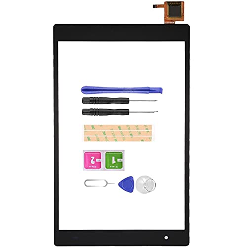 Ersatzbildschirm für Lenovo Tab 4 8 Plus TB-8704X TB-8704 8 Zoll Tablet Touch Digitizer Sensor Glas Full Panel Reparatur Teile Kit (kein LCD) von LADYSON