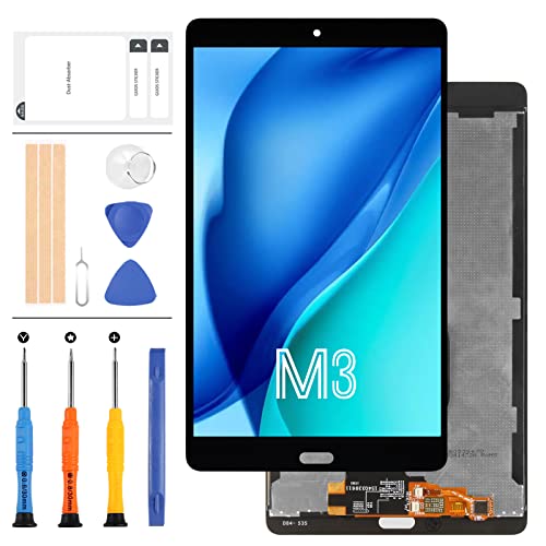 Für Huawei MediaPad M3 8.4 Bildschirm Ersatz 8.4 Zoll für Huawei MediaPad M3 Display LCD Touchscreen Digitizer Montage BTV-DL09 BTV-W09 Reparaturteile Kits, inklusive Werkzeug von LADYSON