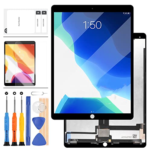 Kompatibel Für iPad Pro 12.9 1. Generation (2015) A1584 A1652 Bildschirm Ersatz LCD Display Touchscreen Digitizer Assembly Sensor Glas Panel Lens Kit Board (schwarz mit Board) von LADYSON