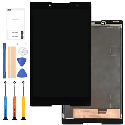 LADYSON 20,3 cm (8 Zoll) für Lenovo Tab 3 TAB3 8.0 Tab3-850 TB3-850M TB-850M 850 850F 850 Touchscreen Glas LCD Display Panel Digitizer Montage Ersatzteile Kit (schwarz) von LADYSON