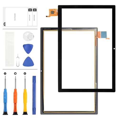 LADYSON Ersatz-Reparatur-Set für Teclast M40 Touchscreen-Panel, Digitizer-Sensor, volle Glasenden, inkl. Werkzeug und Klebeband, 25,7 cm von LADYSON