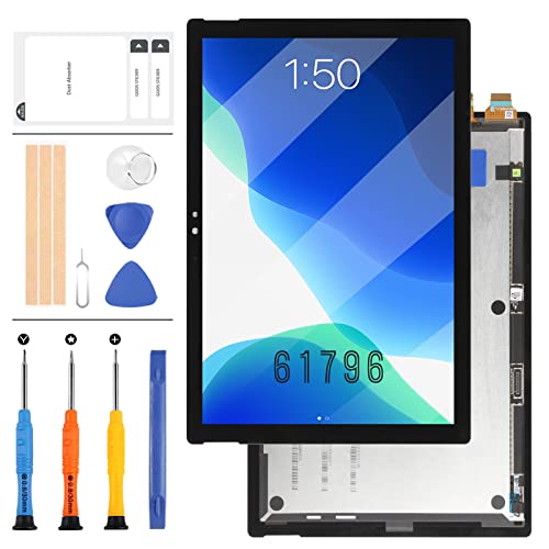 LADYSON Bildschirm Ersatz für Microsoft Surface Pro 6 1796 LTE 1807 1809 12,3 Zoll LCD Display Touch Glas Panel Digitizer Assembly Kits 2736x1824 LP123WQ1-SPA1 SPA3 von LADYSON