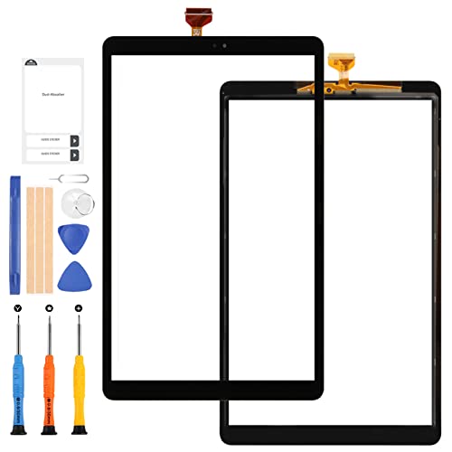 LADYSON Bildschirm-Ersatz für Samsung Galaxy Tab A 10.5 SM-T590 SM-T595 T590 T595 Touchscreen Digitizer Glas Panel Linse Reparatur Teile Kit mit Werkzeug von LADYSON