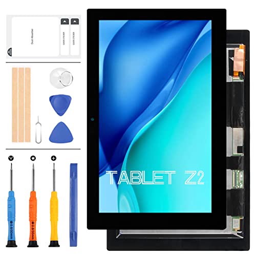 LADYSON Ersatzbildschirm für Sony Xperia Tablet Z2 (für Sony Tablet Z2 SGP561 SGP511 SGP512, LCD-Display, Matrix-Sensor, Glas, Touchscreen-Digitizer, inklusive Werkzeug und Klebeband) von LADYSON