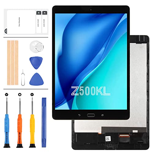 LADYSON Ersatzdisplay für Asus ZenPad 3S 10 Z500KL P001 LCD Display Matrix Touch Digitizer Sensor Glas Tablet Montage-Teile Kits (schwarz) von LADYSON