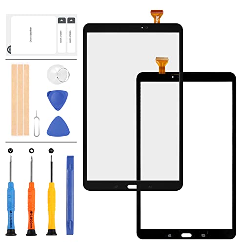 LADYSON Touchscreen-Digitizer für Samsung Galay Tab A 10.1 T580 T585, Touchscreen-Digitizer, Sensor, Glasscheibe, Reparatur-Teile-Set, inklusive Werkzeug von LADYSON