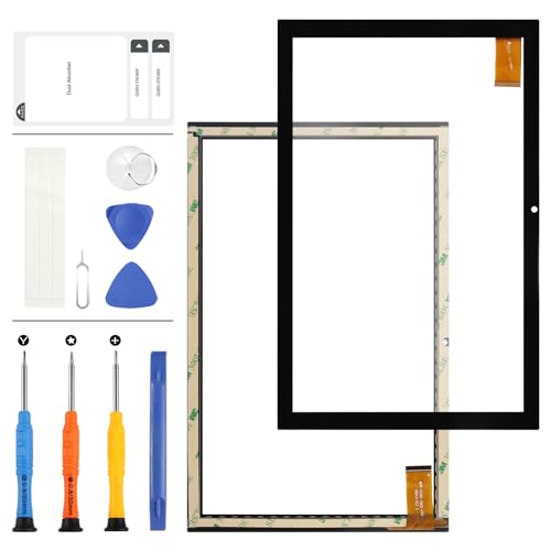 LADYSON Touchscreen-Digitizer für Vankyo Matrixpad S10 Bildschirm-Ersatz DP101831-F1-A Touch Panel Digitizer Tablet Vollglas Reparaturset mit kostenlosem Werkzeug von LADYSON