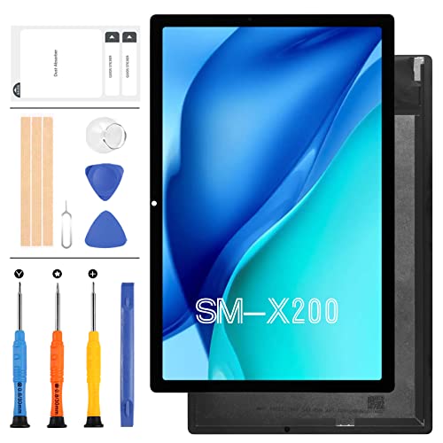 LCD Bildschirm Ersatz für Samsung Galaxy Tab A8 10.5 (2021) SM-X200 SM-X205 LCD Display Touch Digitizer Sensor Glas Panel Komplette Montage Reparatur Teile Kit mit Werkzeug von LADYSON