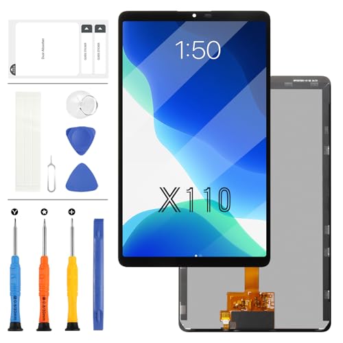 LCD Bildschirm für Samsung Galaxy Tab A9 X110 Display Ersatz für Samsung Tab A9 SM-X110 X110 8.7 Zoll LCD Display Touchscreen Digitizer Assembly mit Tools (Nicht geeignet SM-X115) von LADYSON