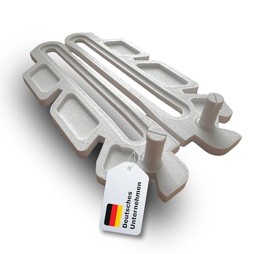 LADSPRINT® Kippscheren Set passend für Kellerfenster MEA Mealon 41A 290 41A 291 | Inkl. 2 Ersatzpins | Hochwertiges PETG | Robust und langlebig | Made in Germany von LADsPrint
