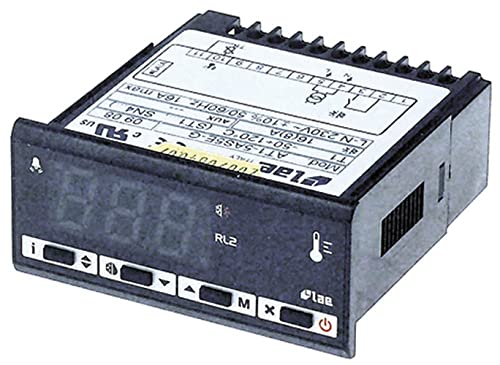 Elektronikregler AT1-5AS5E-G LAE 71x29 mm 230 V Relais: NO-16A(8) Fühler: NTC/PTC AC von LAE