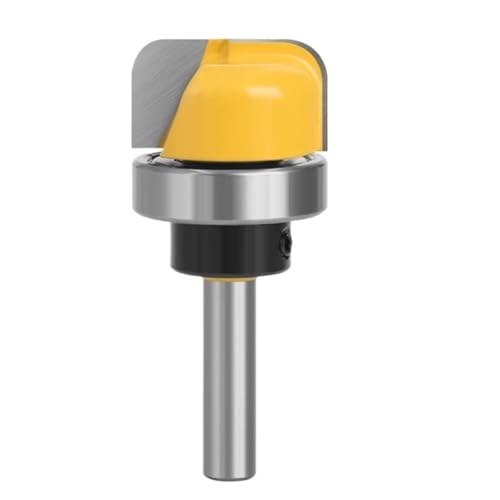 1/3 stücke 8mm Schaft 1-1/8 3/4 Durchmesser Schüssel Tablett Router Bit Runde Nase Fräser Mit Lager for Holzbearbeitung(8x28.6mm) von LAERNPU