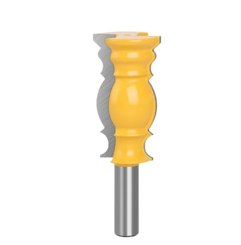 1 stück 1/2 "12mm Schaft 12,7mm Große Linie Messer Crown Molding Router Bit Zapfen Cutter for Holz Holzbearbeitung Fräser(12.7mm shank) von LAERNPU