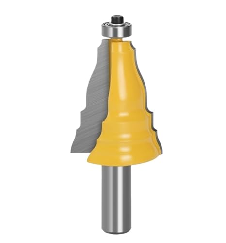 1 stück 12 MM 1/2 Schaft Gong Cutter Armlehne Tür Fenster Gehäuse Router Bit Linie Fräser for Holz Holzbearbeitung werkzeug(12.7mm shank) von LAERNPU