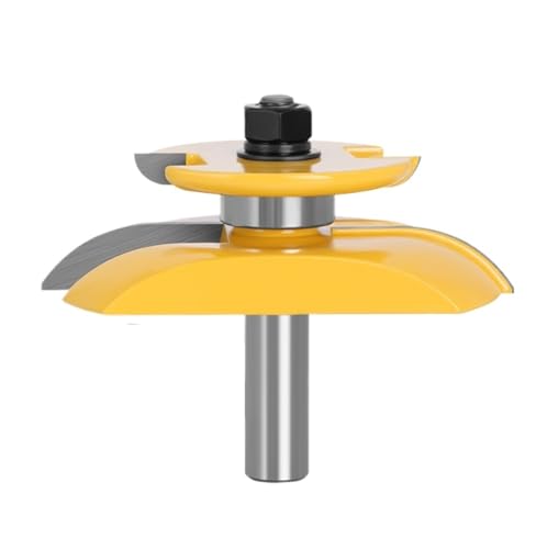 1 stück 12mm 1/2 Schaft Erhöhten Panel Router Bit Mit Backcutter Cove 3-1/4 Zapfen Holzbearbeitung Fräser for Holz(12.7mm shank) von LAERNPU