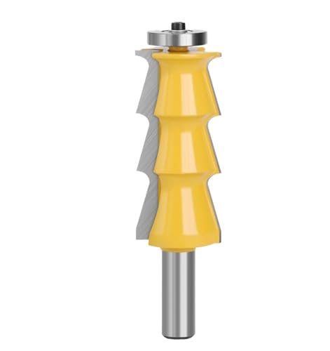 1 stück 12mm 1/2 "Schaft Jalousie Shutter Stil Router Bit Fräser for Holz Tür Messer Holzbearbeitung werkzeuge(12mm shank) von LAERNPU