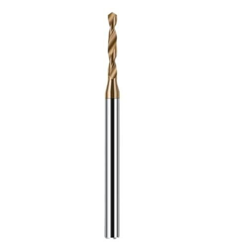 1 stück 2,6-3,29mm Mikrobohrer Beschichtetes Vollhartmetall-Bit Metall Eisen Stahl Lochbohren 3xD Schnittlänge D=4mm CNC-Werkzeug(3.14xD4x18x50) von LAERNPU
