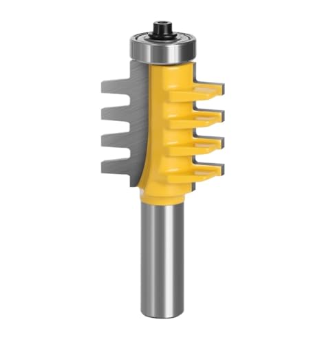1 stück 6mm 1/4 "8mm 12mm 1/2" Schaft Fingergelenk Kleber Bit Fräser Zapfenschneider Messer Kegel Holzschneider Werkzeuge(6.35mm shank) von LAERNPU