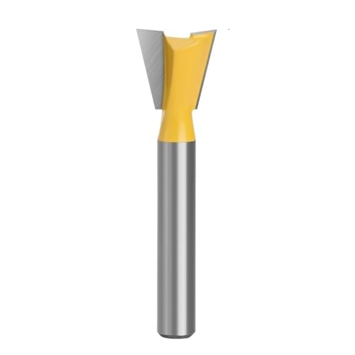 1pc 6mm 1/4 Schaft Schwalbenschwanz Joint Router Bit 14 Grad Holzbearbeitung Gravur Fräser for Holz(6.35X12.7mm) von LAERNPU