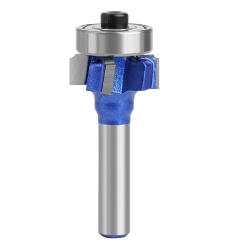 1pc 8mm Schaft 4 Flöten Router Bit Set Holzbearbeitung Fräser R1 R2 R3 Trimmen Messer Rand(8xR1) von LAERNPU