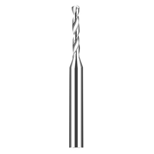 1pc Hartmetall-Legierung Bohrer Wolfram Stahl Hart Edelstahl Twist Bit 0,7-0,8mm Metall for CNC Maschine(Uncoated,D0.8X6LXD3) von LAERNPU