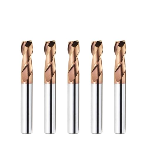 5/10 stücke HRC55 Hartmetall-schaftfräser 1-12mm 2 Flöten Metallfräser Schneidwerkzeug CNC Bearbeitungsbeschichtung Flachschaftfräser(5pcs HRC55 2F,D3xD3x100L) von LAERNPU
