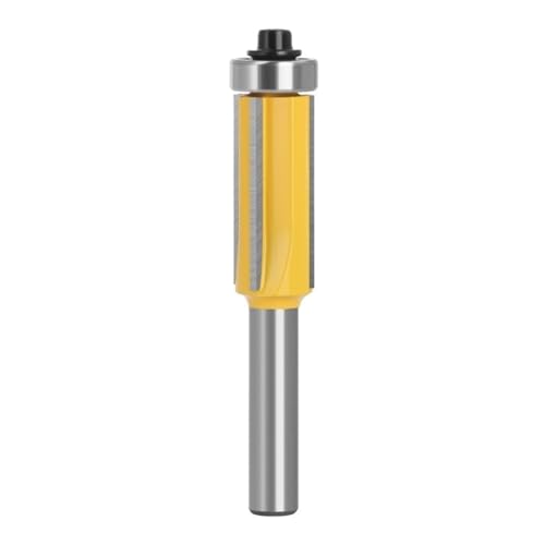 LAVIE 1 stück 8mm Flush Trim Bit Z4 Muster Router Bit Top & Bottom Lager Bits Fräser for Holz holzbearbeitung Schneider C08-023(1pc 8X14X30mm) von LAERNPU
