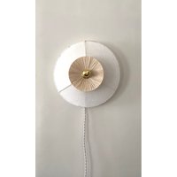 Galia Nomaden-Wandleuchte Aus Natürlichem Raffia-Leinen, D.40cm Galia Nomaden-Wandleuchte Aus Natürlichem Raffia-Leinen, D.40cm von LAFABRIQUELUMINAIRES