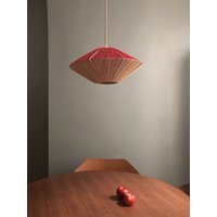 Hängeleuchte Aus Naturfaser Duetto Cerise Hängeleuchte Aus Naturfaser Duetto Cerise von LAFABRIQUELUMINAIRES