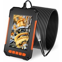 Endoskopkamera, 1080P HD Endoskopkamera, Rohrinspektionskamera 4,3-Zoll-LCD-Bildschirm, IP67 wasserdicht mit 2600 mAh, 10 m starres Kabel Endoskopkamera, 1080P HD Endoskopkamera, Rohrinspektionskamera 4,3-Zoll-LCD-Bildschirm, IP67 wasserdicht mit 2600 mAh, 10 m starres Kabel von LAFOMUKEA