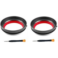 Für Staubsauger V10 SV12-Dust Pan Top Seal Dichtung Ersatzteil Neues Zubehör, (2 Stück) von LAFOMUKEA