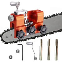 Kettensägen-Schärfvorrichtung, tragbares, schnell schärfendes Kettensägen-Schärfwerkzeug-Set, geeignet für alle Arten von Kettensägen und Elektrosägen Kettensägen-Schärfvorrichtung, tragbares, schnell schärfendes Kettensägen-Schärfwerkzeug-Set, geeignet für alle Arten von Kettensägen und Elektrosägen von LAFOMUKEA