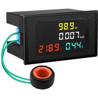 Lafomukea - Multifunktions-Digitalvoltmeter-Amperemeter ac 80-300 v Farb-LCD-Display mit 100 a Stromwandler D69-2049 Digitalvoltmeter-Amperemeter Lafomukea - Multifunktions-Digitalvoltmeter-Amperemeter ac 80-300 v Farb-LCD-Display mit 100 a Stromwandler D69-2049 Digitalvoltmeter-Amperemeter von LAFOMUKEA