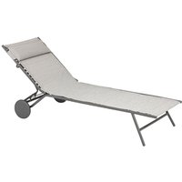 Lafuma Mobilier - Lafuma Miami ii Batyline® Duo Sonnenliege Galet LFM5171.9714 von LAFUMA MOBILIER