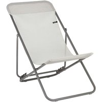 Mehrpositions-Klapp-Liegestuhl - Breite 52cm - Transatube 2 - Batyline® Iso - Beige Seigle - Lafuma Mobilier von LAFUMA MOBILIER