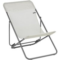 Mehrpositions-Klapp-Liegestuhl - Breite 58cm - Maxi Transat - Batyline® Iso - Beige Seigle - Lafuma Mobilier von LAFUMA MOBILIER