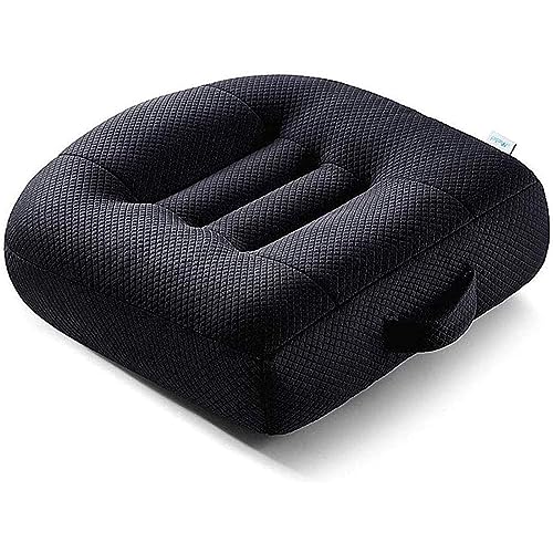 LAGNY Erwachsener Sitzerhöhung Auto für Mazda 2 3 5 6 / CX-3 CX-5 CX-7 CX-9 CX-30 / MX-30 MX-5, tragbar, Atmungsaktive rutschfeste 3D-Netzkissen,A von LAGNY