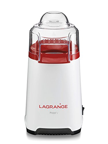 LAGRANGE 259003 popp' Y Popcorn-Gerät weiß/rot 1200 W von LAGRANGE