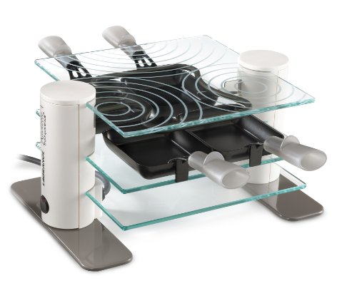 Lagrange 009 404 Raclette Transparence, 600 W, 4 Personen, Creme von LAGRANGE