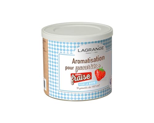 Lagrange 425 g glas erdbeergeschmack für joghurthersteller 380320 von LAGRANGE