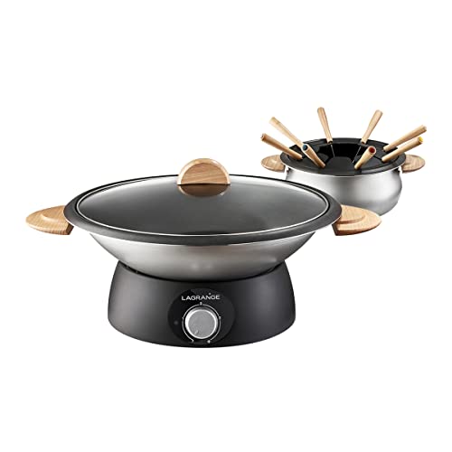 LAGRANGE Classic Fondue, Aluminium, grau von LAGRANGE